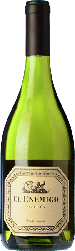 21,95 € Бесплатная доставка | Белое вино Aleanna El Enemigo I.G. Mendoza Мендоса Аргентина Sémillon бутылка 75 cl