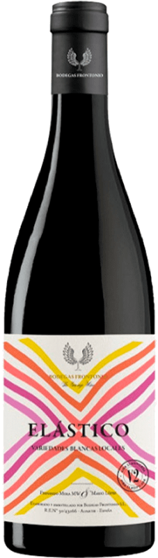 55,95 € Free Shipping | White Wine Frontonio Elástico I.G.P. Vino de la Tierra de Valdejalón Spain Garnacha — Grenache, Palomino Fino, Rojal, Macabeo Bottle 75 cl