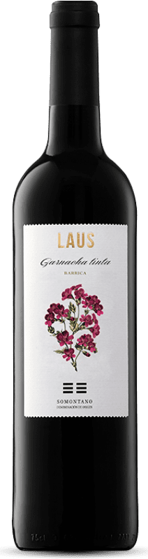 8,95 € Envoi gratuit | Vin Rouge Laus Barrique D.O. Somontano Espagne Garnacha — Grenache 75 cl