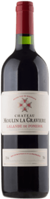 81,95 € Free Shipping | Red wine Château La Graviere A.O.C. Lalande-de-Pomerol Bordeaux France Merlot, Cabernet Sauvignon, Cabernet Franc Magnum Bottle 1,5 L