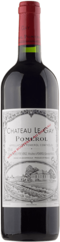 217,95 € 免费送货 | 红酒 Château Le Gay A.O.C. Pomerol 波尔多 法国 Merlot, Cabernet Franc 瓶子 75 cl