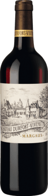 96,95 € Envio grátis | Vinho Tinto Château Durfort Vivens Reserva A.O.C. Margaux Bordeaux França Merlot, Cabernet Sauvignon 75 cl