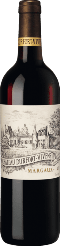 94,95 € Spedizione Gratuita | Vino Rosso Château Durfort Vivens Riserva A.O.C. Margaux bordò Francia Merlot, Cabernet Sauvignon Bottiglia 75 cl