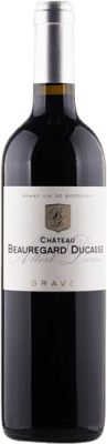 23,95 € Spedizione Gratuita | Vino rosso Château de Beauregard Cuvée Albert Durand A.O.C. Graves bordò Francia Merlot, Cabernet Sauvignon, Petit Verdot Bottiglia 75 cl