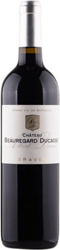 24,95 € Spedizione Gratuita | Vino rosso Château de Beauregard Cuvée Albert Durand A.O.C. Graves bordò Francia Merlot, Cabernet Sauvignon, Petit Verdot Bottiglia 75 cl