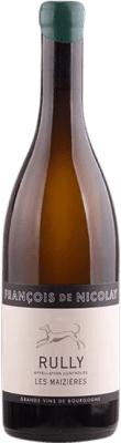 61,95 € Бесплатная доставка | Белое вино François de Nicolay Les Maizieres A.O.C. Rully Бургундия Франция Chardonnay бутылка 75 cl