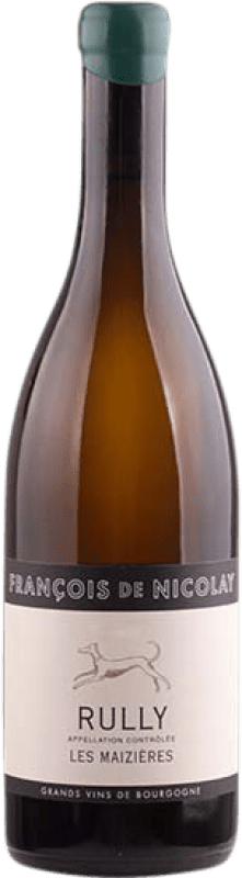 61,95 € 免费送货 | 白酒 François de Nicolay Les Maizieres A.O.C. Rully 勃艮第 法国 Chardonnay 瓶子 75 cl