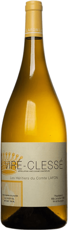 48,95 € Envio grátis | Vinho branco Les Héritiers du Comte Lafon Viré-Clessé Borgonha França Chardonnay Garrafa 75 cl