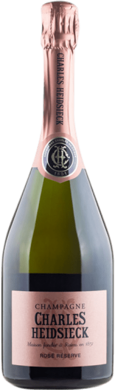 239,95 € 送料無料 | ロゼスパークリングワイン Charles Heidsieck Rosé Brut 予約 A.O.C. Champagne シャンパン フランス Pinot Black, Chardonnay, Pinot Meunier マグナムボトル 1,5 L