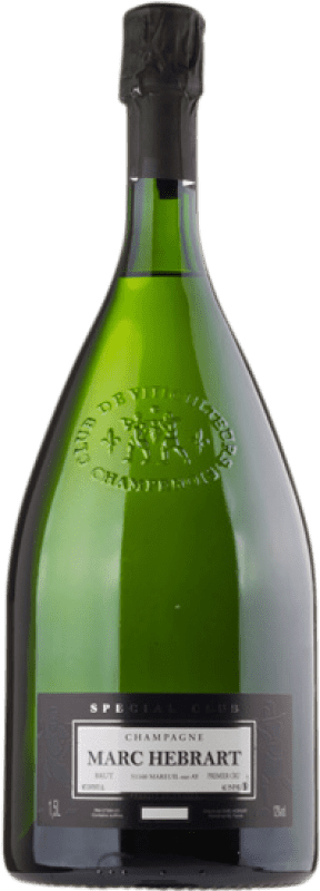 199,95 € Envio grátis | Espumante branco Marc Hébrart Special Club Premier Cru A.O.C. Champagne Champagne França Pinot Preto, Chardonnay Garrafa Magnum 1,5 L