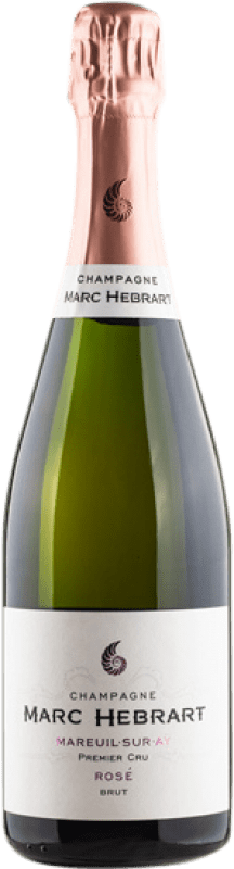 59,95 € 送料無料 | ロゼスパークリングワイン Marc Hébrart Premier Cru Rose Brut A.O.C. Champagne シャンパン フランス Pinot Black, Chardonnay ボトル 75 cl