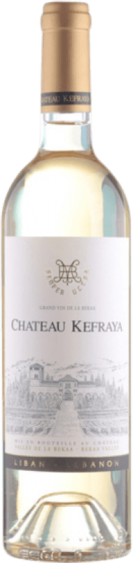 29,95 € Бесплатная доставка | Белое вино Château Kefraya Blanco Bekaa Valley Ливан Viognier, Chardonnay бутылка 75 cl