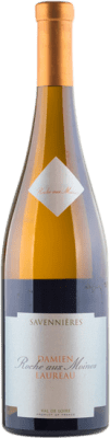 134,95 € 免费送货 | 白酒 Damien Laureau Roche aux Moines A.O.C. Savennières 卢瓦尔河 法国 Chenin White 瓶子 75 cl