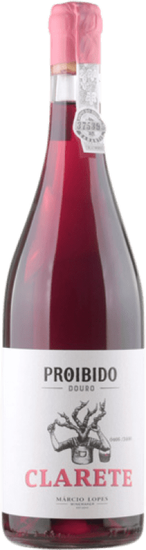 21,95 € Envío gratis | Vino rosado Márcio Lopes Proibido Clarete I.G. Douro Douro Portugal Tinta Amarela, Rufete, Donzelinho Botella 75 cl