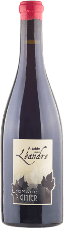 39,95 € Бесплатная доставка | Красное вино Domaine Pignier A Table avec Leandre A.O.C. Côtes du Jura Jura Франция Pinot Noir — Пино Нуар, Bastardo — Бастардо, Gamay — Гаме, Poulsard — Пульсар, Mondeuse — Мондёз 75 cl