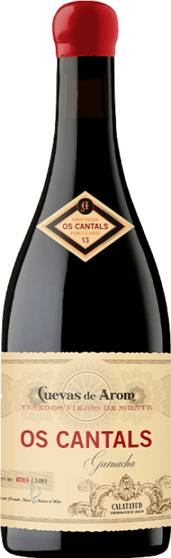 59,95 € Spedizione Gratuita | Vino rosso Cuevas de Arom Os Cantals D.O. Calatayud Aragona Spagna Grenache Bottiglia 75 cl