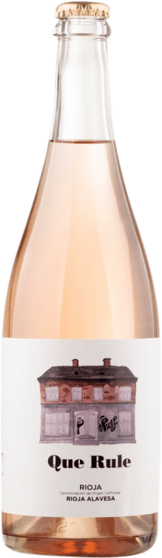 21,95 € Envío gratis | Espumoso blanco Clos Ibai Que Rule D.O.Ca. Rioja La Rioja España Garnacha Botella 75 cl