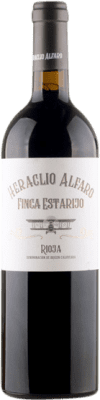 18,95 € Kostenloser Versand | Rotwein Heraclio Alfaro Finca Estarijo D.O.Ca. Rioja La Rioja Spanien Tempranillo, Grenache, Graciano, Mazuelo Flasche 75 cl