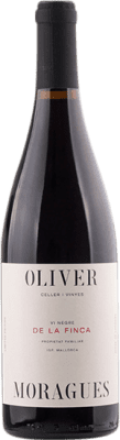 24,95 € Free Shipping | Red wine Oliver Moragues La Finca I.G.P. Vi de la Terra de Mallorca Balearic Islands Spain Syrah, Mantonegro Bottle 75 cl