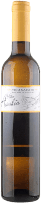 15,95 € Envío gratis | Vino dulce Muñiz Cabrera Dimobe Viña Axarkía Maestro D.O. Sierras de Málaga Andalucía España Moscatel de Alejandría Botella Medium 50 cl