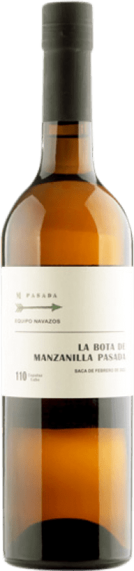 59,95 € Бесплатная доставка | Крепленое вино Equipo Navazos La Bota Nº 110 Capataz Cabo Manzanilla Pasada D.O. Manzanilla-Sanlúcar de Barrameda Андалусия Испания Palomino Fino бутылка 75 cl