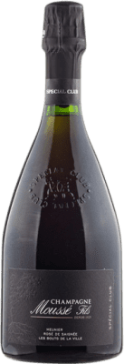 121,95 € Free Shipping | Rosé sparkling Cédric Moussé Spécial Club Rosé de Saignée A.O.C. Champagne Champagne France Pinot Meunier Bottle 75 cl