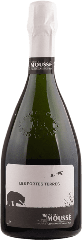 112,95 € Envio grátis | Espumante Branco Cédric Moussé Les Fortes Terres A.O.C. Champagne Champagne França Pinot Meunier 75 cl