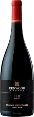 22,95 € Kostenloser Versand | Rotwein Kenwood Six Ridges A.V.A. Sonoma Valley Kalifornien Vereinigte Staaten Pinot Noir — Spätburgunder 75 cl