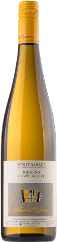 55,95 € Envio grátis | Vinho branco Albert Mann Cuvée Albert A.O.C. Alsace Alsácia França Riesling Garrafa 75 cl