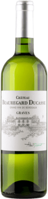 19,95 € 免费送货 | 白酒 Château de Beauregard A.O.C. Graves 波尔多 法国 Sauvignon White, Sémillon 瓶子 75 cl