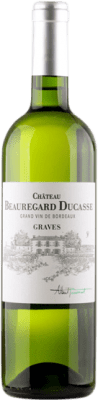 19,95 € 免费送货 | 白葡萄酒 Château de Beauregard A.O.C. Graves 波尔多 法国 Sémillon — 赛美蓉, Sauvignon — 苏维浓 75 cl