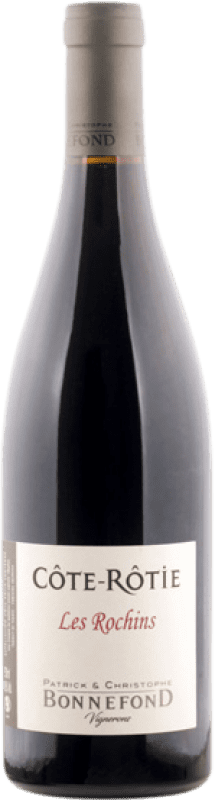 83,95 € 免费送货 | 红酒 Bonnefond Les Rochins A.O.C. Côte-Rôtie 罗纳 法国 Syrah 瓶子 75 cl