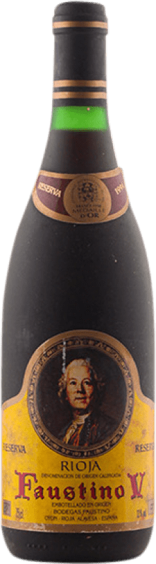 86,95 € Envoi gratuit | Vin Rouge Faustino V 1994 D.O.Ca. Rioja La Rioja Espagne Tempranillo 75 cl
