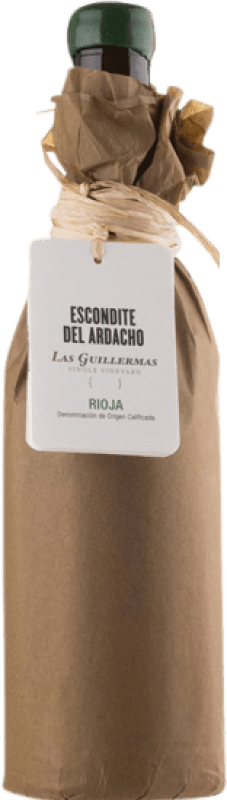 49,95 € Бесплатная доставка | Красное вино Tentenublo R. Olivan Escondite del Ardacho Las Guillermas D.O.Ca. Rioja Ла-Риоха Испания Tempranillo — Темпранильо, Viura — Виура Бутылка 75 cl