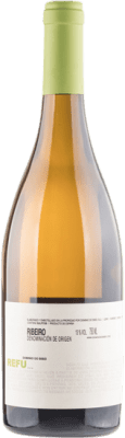 18,95 € Spedizione Gratuita | Vino bianco Dominio do Bibei Refu D.O. Ribeiro Galizia Spagna Treixadura Bottiglia 75 cl