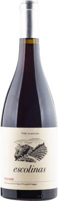 28,95 € Free Shipping | Red wine Escolinas D.O.P. Vino de Calidad de Cangas Principality of Asturias Spain Verdejo Black Bottle 75 cl