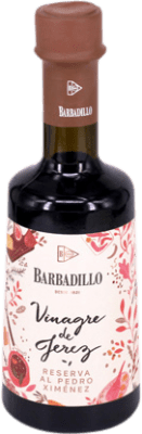 10,95 € Envío gratis | Vinagre Barbadillo PX Andalucía España Pedro Ximénez Botellín 25 cl