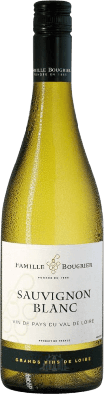8,95 € 免费送货 | 白酒 Bougrier Collection 卢瓦尔河 法国 Chenin White 瓶子 75 cl
