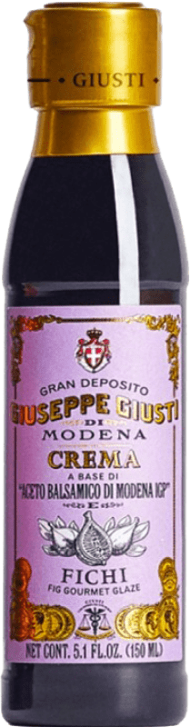 10,95 € 免费送货 | 醋 Giuseppe Giusti Balsamico — 香醋, Crema — 奶油 D.O.C. Modena 意大利 小瓶装 15 cl Fichi — 无花果