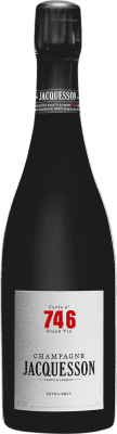 91,95 € Бесплатная доставка | Белое игристое Jacquesson Cuvée 746 Экстра-Брут A.O.C. Champagne Франция Pinot Black, Chardonnay, Pinot Meunier бутылка 75 cl