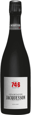 91,95 € Kostenloser Versand | Weißer Sekt Jacquesson Cuvée 746 Extra Brut A.O.C. Champagne Frankreich Spätburgunder, Chardonnay, Pinot Meunier Flasche 75 cl