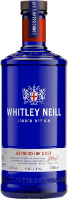 32,95 € Envio grátis | Gin Whitley Neill Connoisseur's Cut Gin Reino Unido Garrafa 70 cl