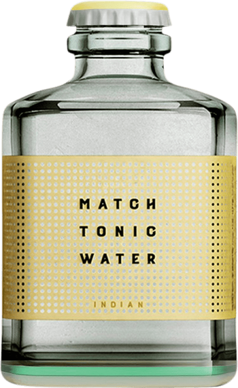 55,95 € Free Shipping | 24 units box Soft Drinks & Mixers Match Tonic Water Indian Switzerland Small Bottle 20 cl