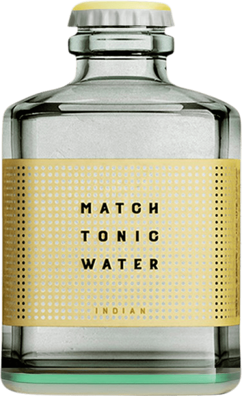 35,95 € Kostenloser Versand | 24 Einheiten Box Softdrinks Match Tonic Indian Schweiz Kleine Flasche 20 cl Tonic Water