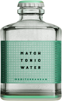 55,95 € Бесплатная доставка | Коробка из 24 единиц Напитки и миксеры Match Tonic Water Mediterranean Швейцария Маленькая бутылка 20 cl