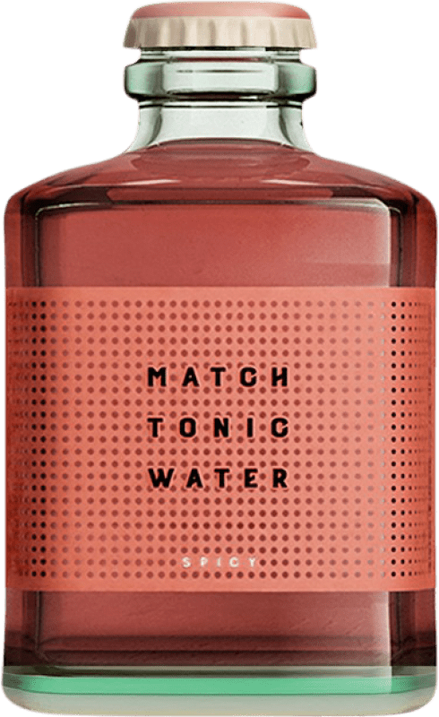 53,95 € 免费送货 | 盒装24个 碳酸饮料 Match Tonic 瑞士 小瓶装 20 cl Spicy — 辛辣, Tonic Water — 奎宁水