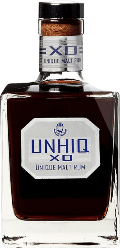 132,95 € Free Shipping | Rum Old Vintage Unhiq XO Extra Old Dominican Republic Medium Bottle 50 cl