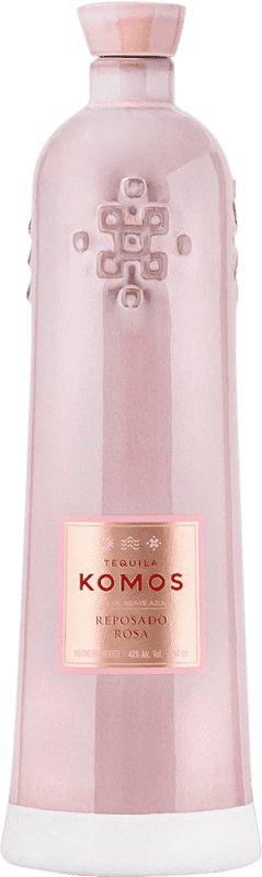 158,95 € Spedizione Gratuita | Tequila Komos Rosa Reposado Messico Bottiglia 70 cl