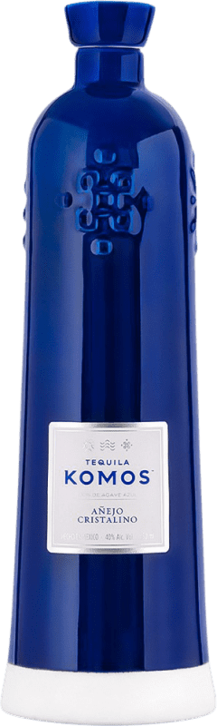 148,95 € Kostenloser Versand | Tequila Komos Cristalino Añejo Mexiko Flasche 70 cl