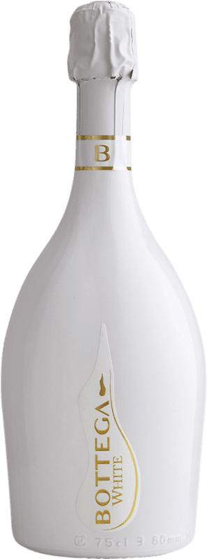 25,95 € Envío gratis | Espumoso Blanco Bottega White Spumante Extra Dry Extra Seco D.O.C. Prosecco Italia Glera Botella 75 cl